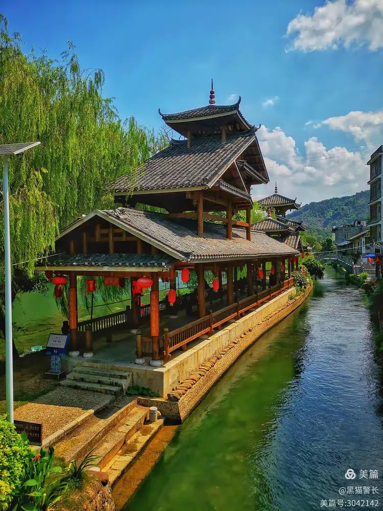 恭城龙虎古镇.恭城瑶族自治县境内的一个历史悠久且风景秀丽的古镇